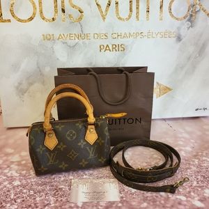 ♡ Louis Vuitton Monogram Nano Speedy ♡